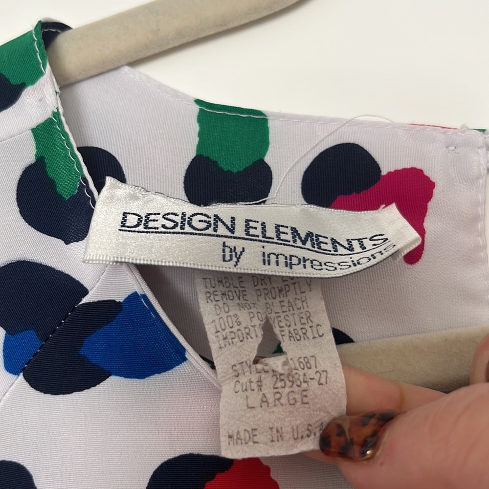Design Elements By Impression Polka Dot Vintage T… - image 3